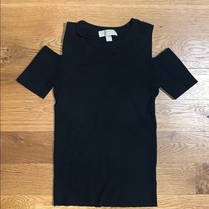 Michael Kors shoulder cut out top